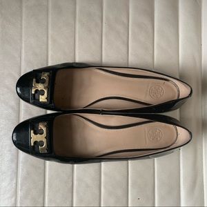Tory Burch patten leather Gigi rounded toe flat